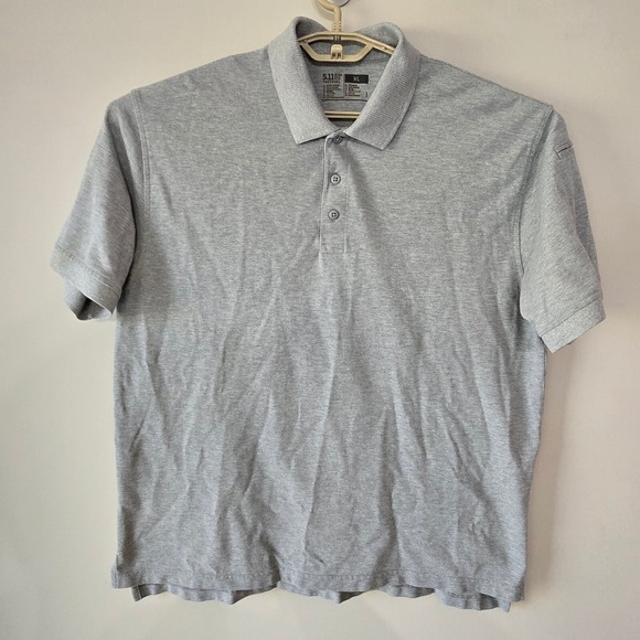 5.11 Tactical Other - 5.11 Tactical Men's‎ Shirt Performance Short Sleeve Workwear Gray XL